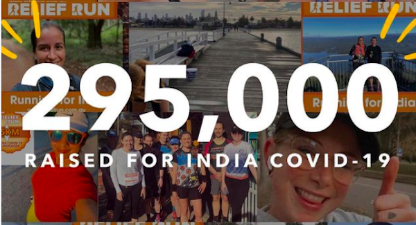 Relief Run raises over $250,000 for India COVID-19 Relief 