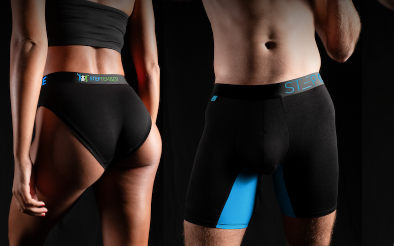 Grab your mates- and some comfy undies- it's time to make a difference this STEPtember
