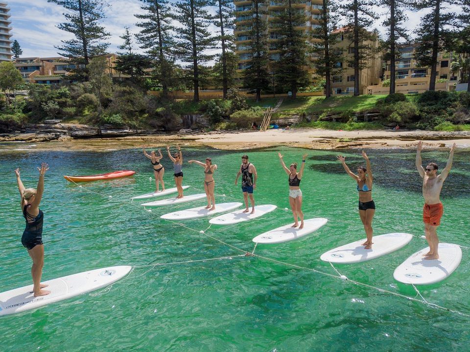 SUP yoga- Yoga on water