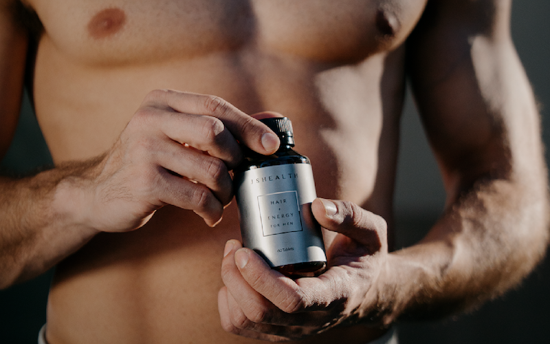 JSHealth’s new Hair + Energy For Men targets hair growth, testosterone and vitality
