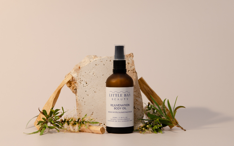 Spend $80 with Little Bay Beauty and receive a full sized body oil valued at $49