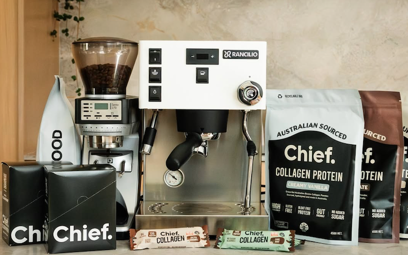 Win a professional coffee machine and Chief protein bundle valued at $4,500