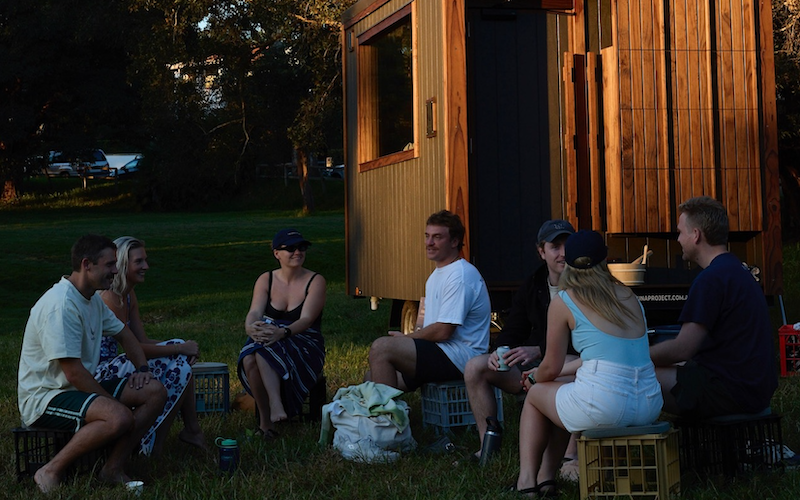 Score 25% off your first visit to The Sauna Project’s outdoor mobile Finnish sauna at Vaucluse Beach