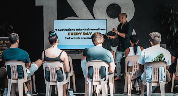 A free Men's mental health workshop is being held this World Suicide Prevention Day