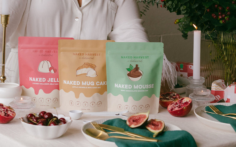 Making Christmas goodies just got healthier with this limited edition collab by Naked Harvest