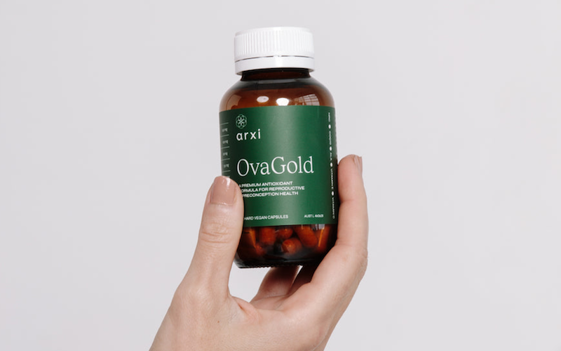 Win a $679 CurrentBody LED Mask when you shop arxi’s best-selling fertility supplement