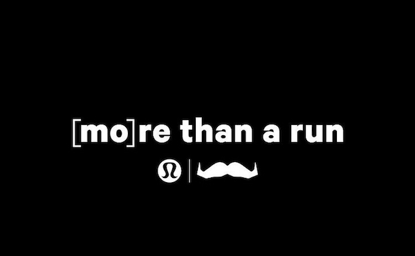 Lululemon teams up with Movember for ‘More than a Run’