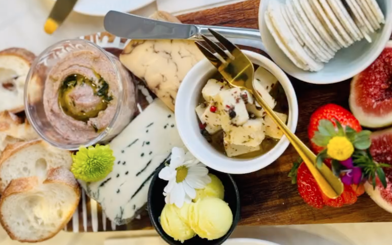 Love cheese but dairy-free? Here's where you can experience a Winter cheeseboard experience