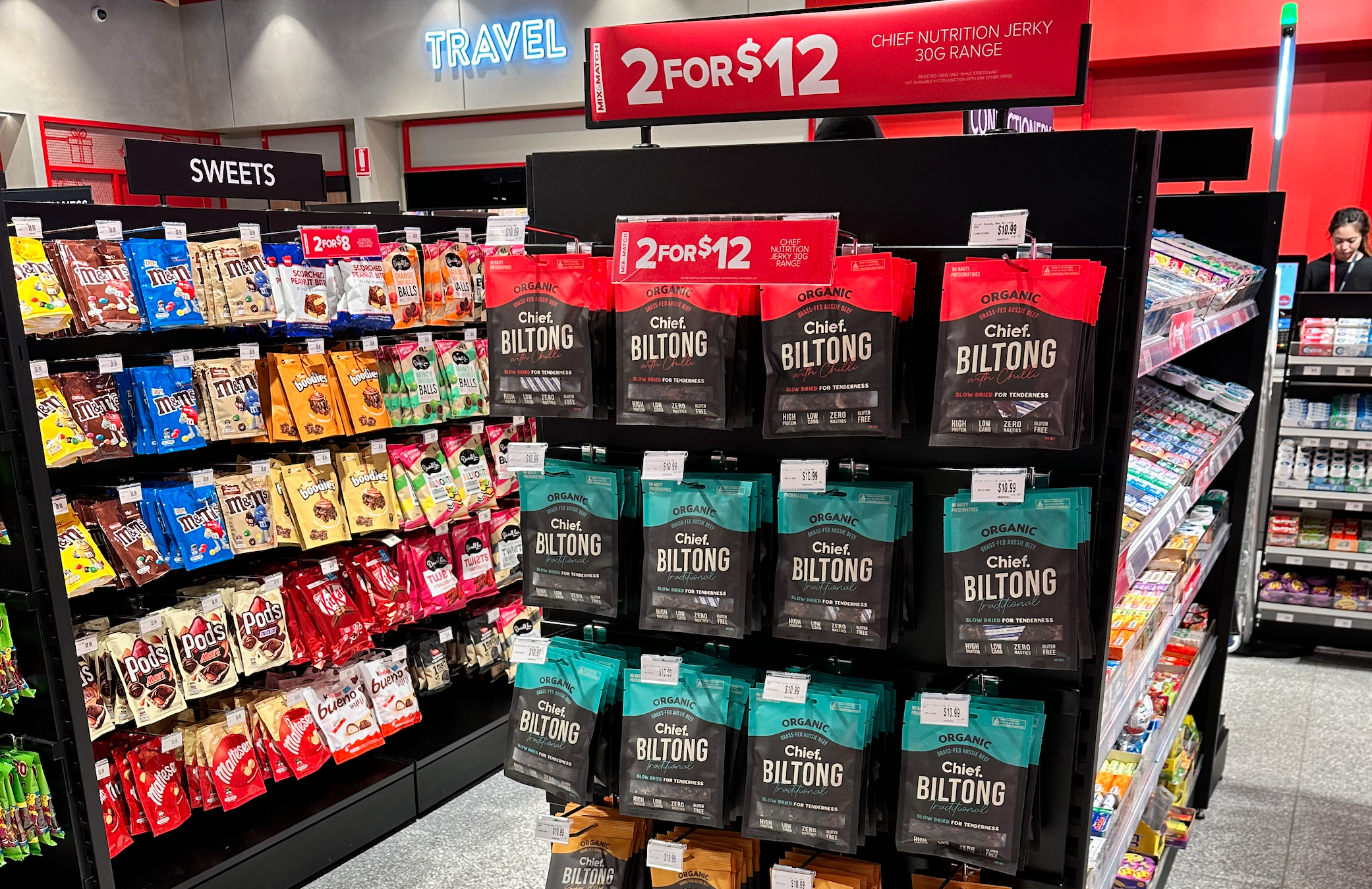 Your final boarding call just got healthier with Chief's biltong now sold at Sydney airport