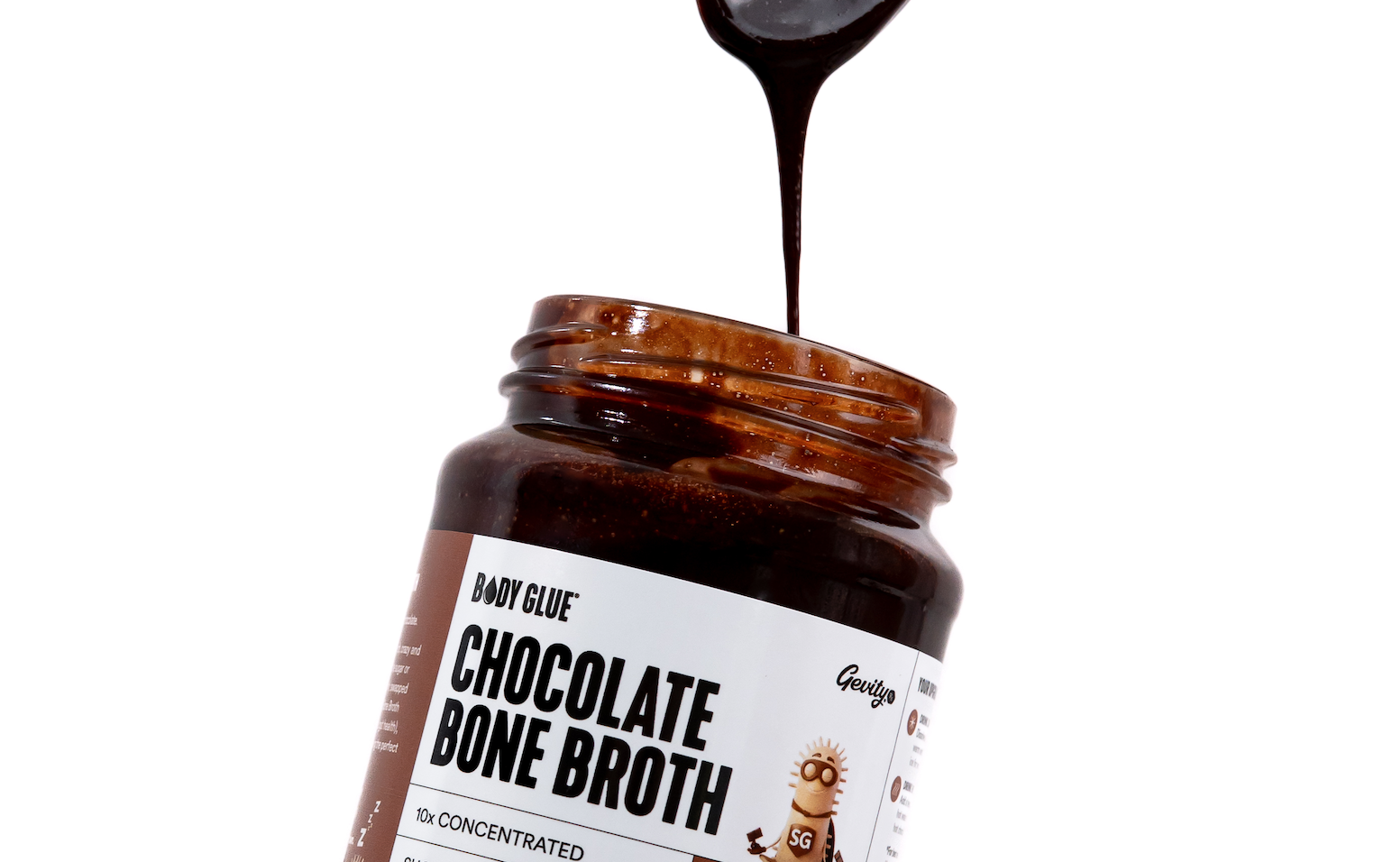 Say hello to the Chocolate Bone Broth by Gevity Rx boosting sleep, gut health and glow