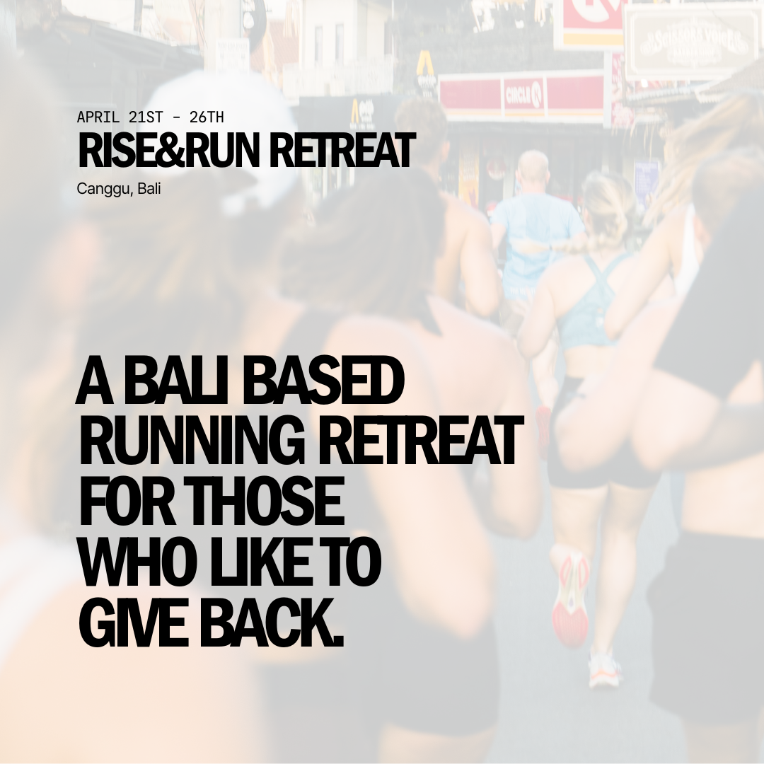 Rise Run April Bali Retreat