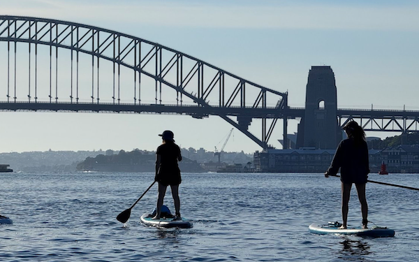 This new women-only Sydney Harbour SUP experience belongs on your Bucket List