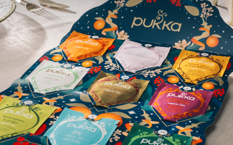 This Christmas we’ve found the perfect advent calendar for organic tea lovers