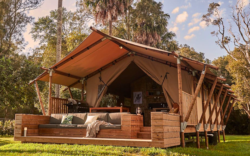 This glamping escape for two set just out of Sydney could be yours 
