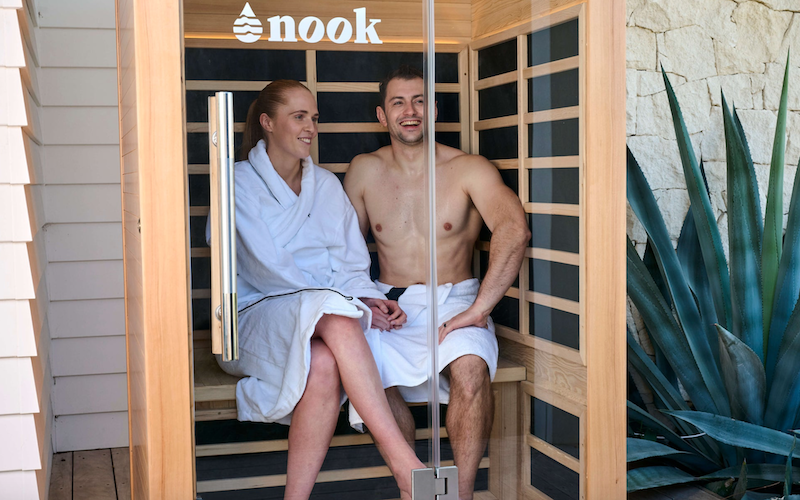 A two-person Infrared Sauna and self-care bundle is up for grabs valued at $6500