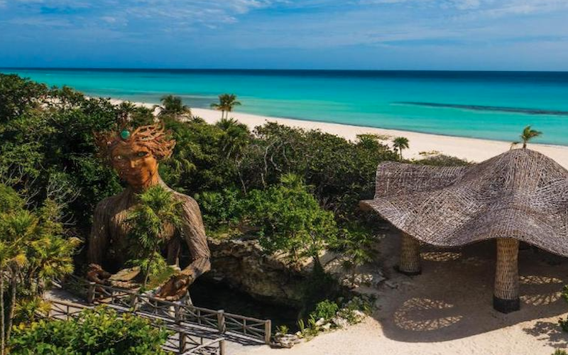 Flights to Mexico for you and a friend to attend this luxe wellness retreat could be yours