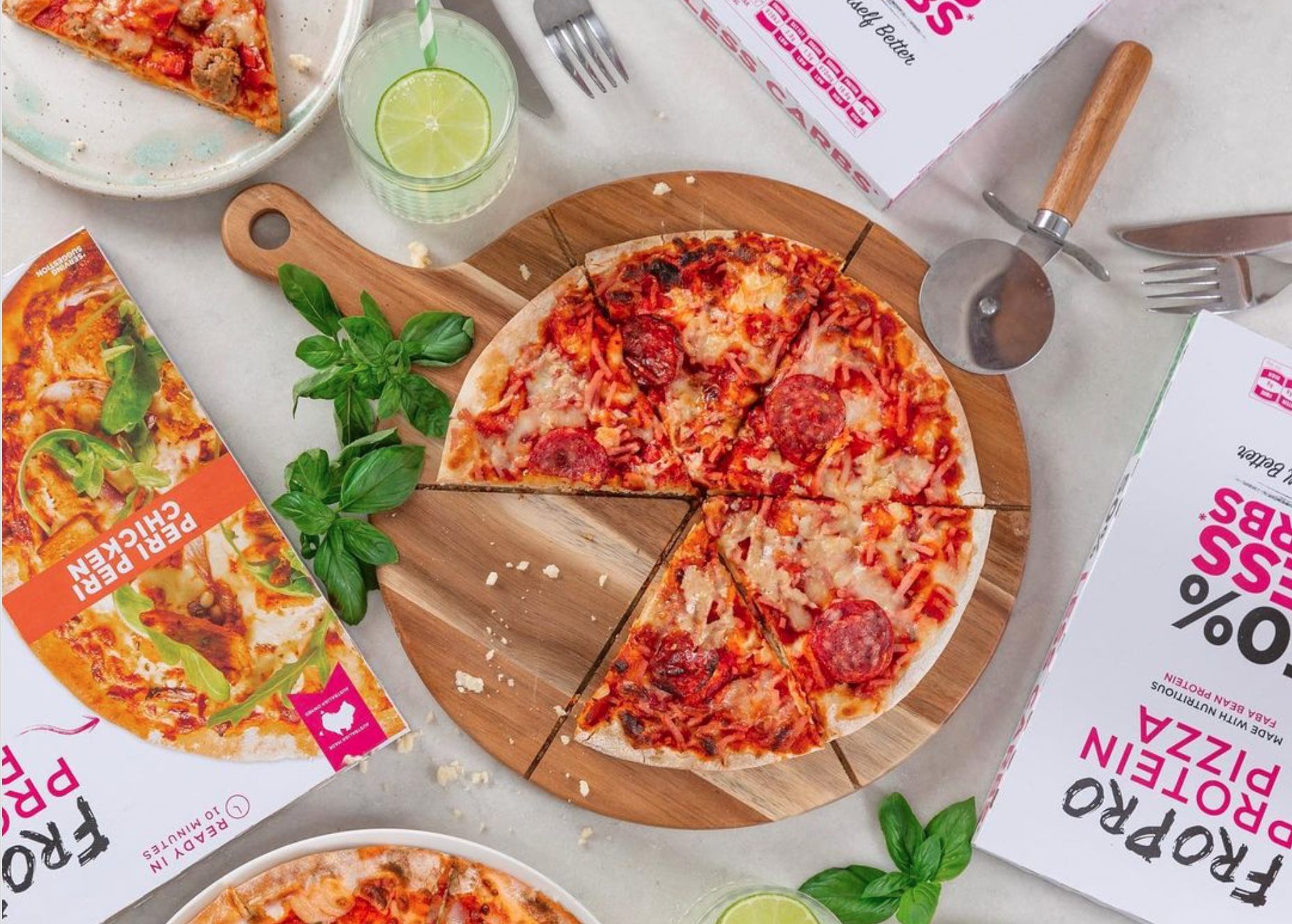 FroPro is baking history with their all new Protein Pizza