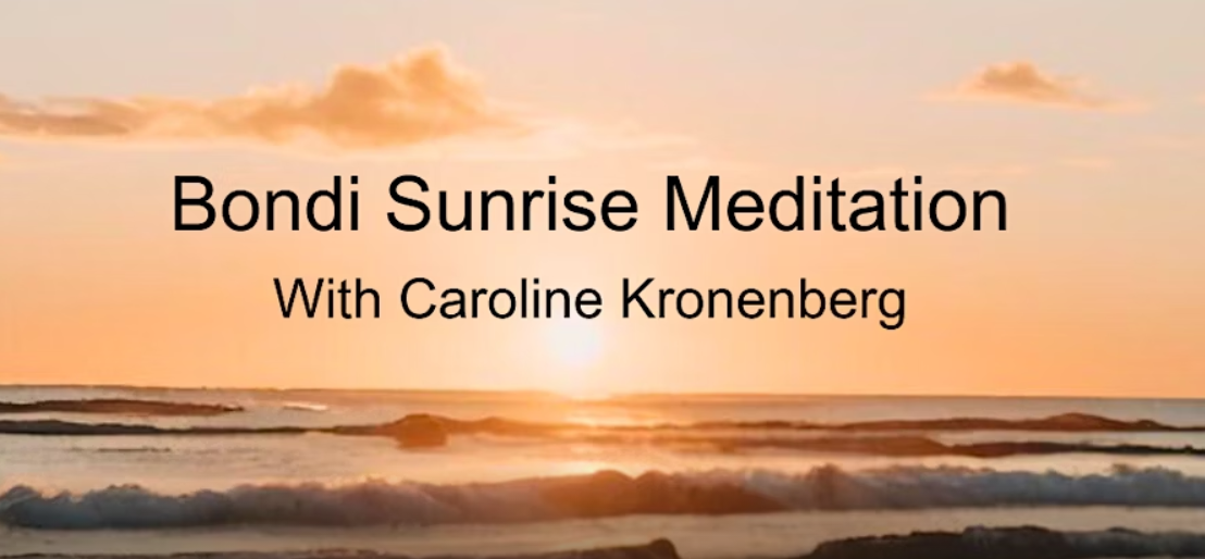 Bondi Beach Sunrise Meditation