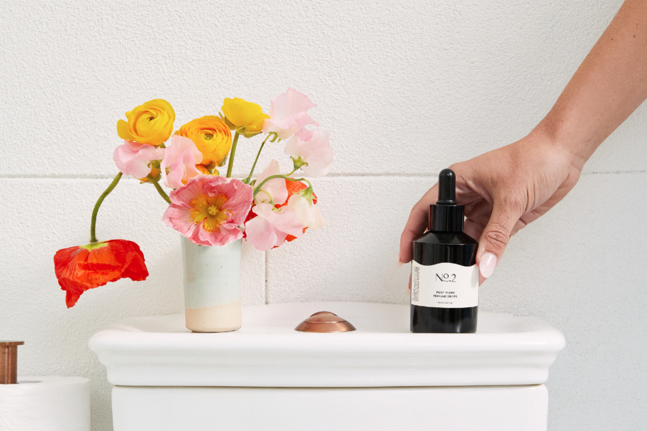 For a limited time you can get your hands on a handy travel size of these natural post flush drops 