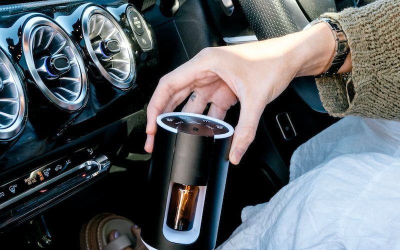 Essential oil lovers rejoice because you can take this new travel-sized diffuser wherever you go