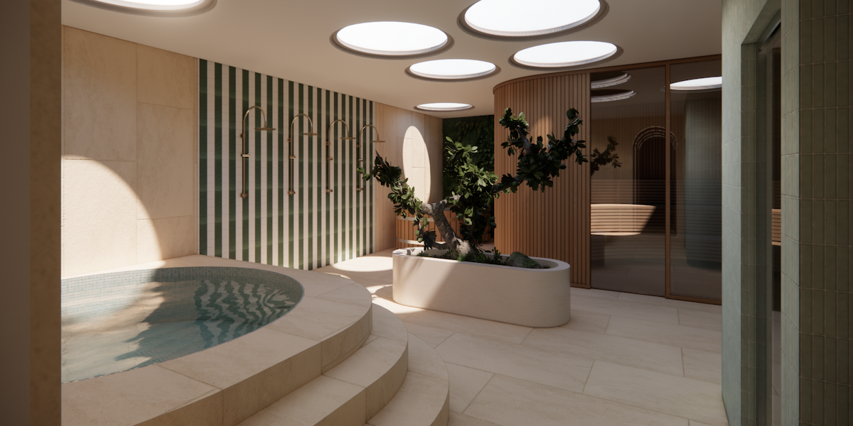 You Could Be One Click Away From Private Use Of This Lush New Bathhouse For You And 19 Friends