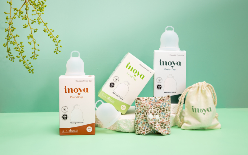 Inoya’s period cup and reusable pads are making toxin-free sustainable period care easy