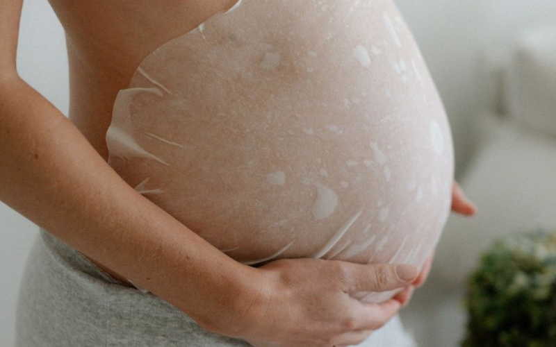 Say hello to bump self-care bliss with Pure Mama’s new luxe belly hydration mask
