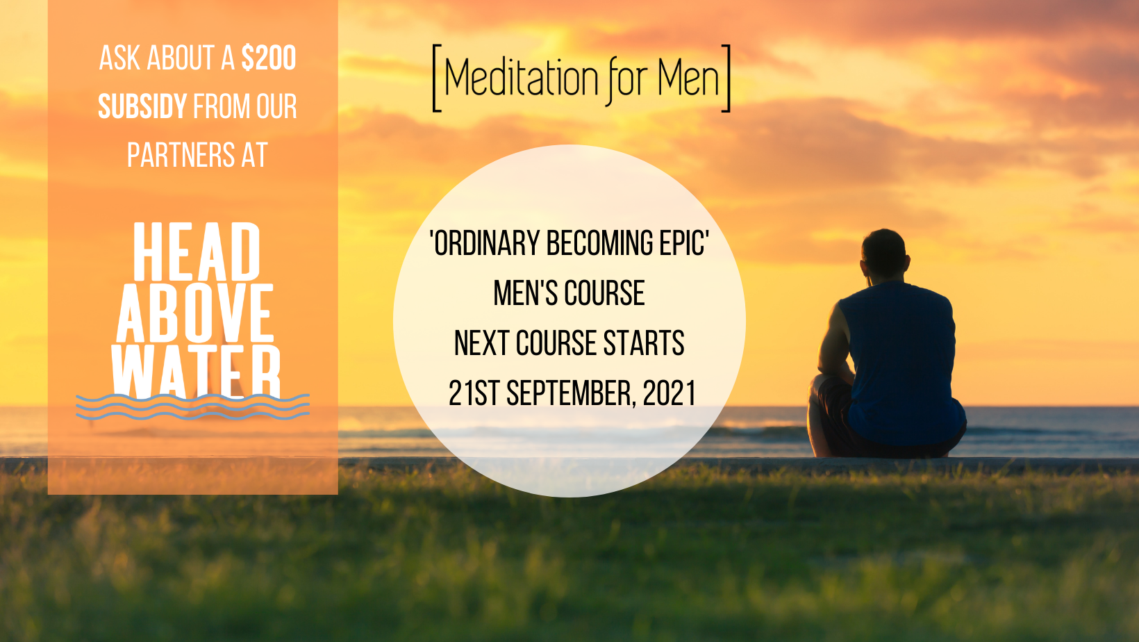 Men's 'Ordinary becoming EPIC' Course - Meditation, Breathwork, Life Skills and Tools Image