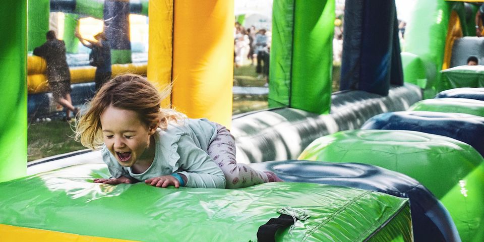 Australia's biggest inflatable obstacle course at Mount Annan!