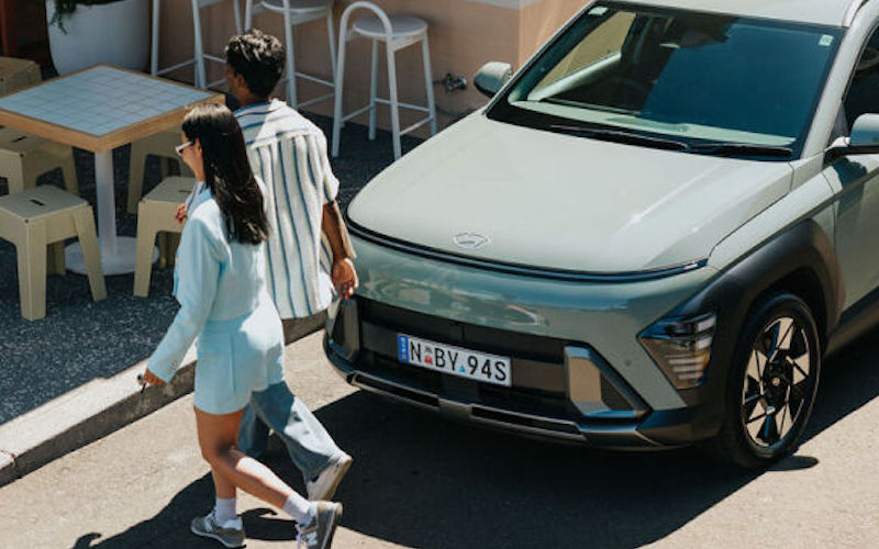 Hit the road for your next wanderlust adventure in a brand new Hyundai Kona