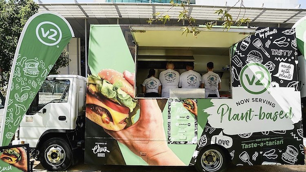 V2 Food is doing a food truck tour to launch their new v2schnitzel Image