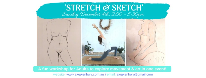 Stretch & Sketch - Yoga & Art Experience