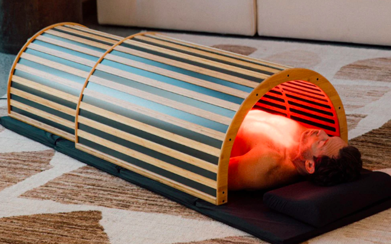 Dreamed of having a infrared sauna at home? This new compact portable pod could be the answer
